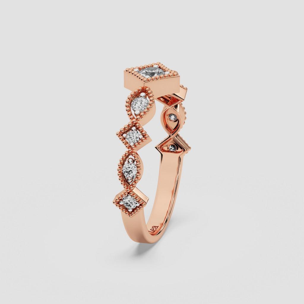 Aurora Cascade Ring