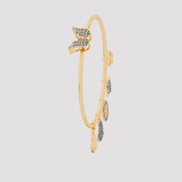 Butterfly Charm Diamond Bracelet