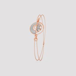 Celestial Moon Diamond Bracelet