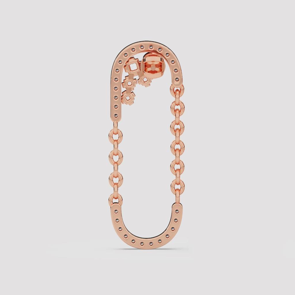 Chain Link Drop Earrings