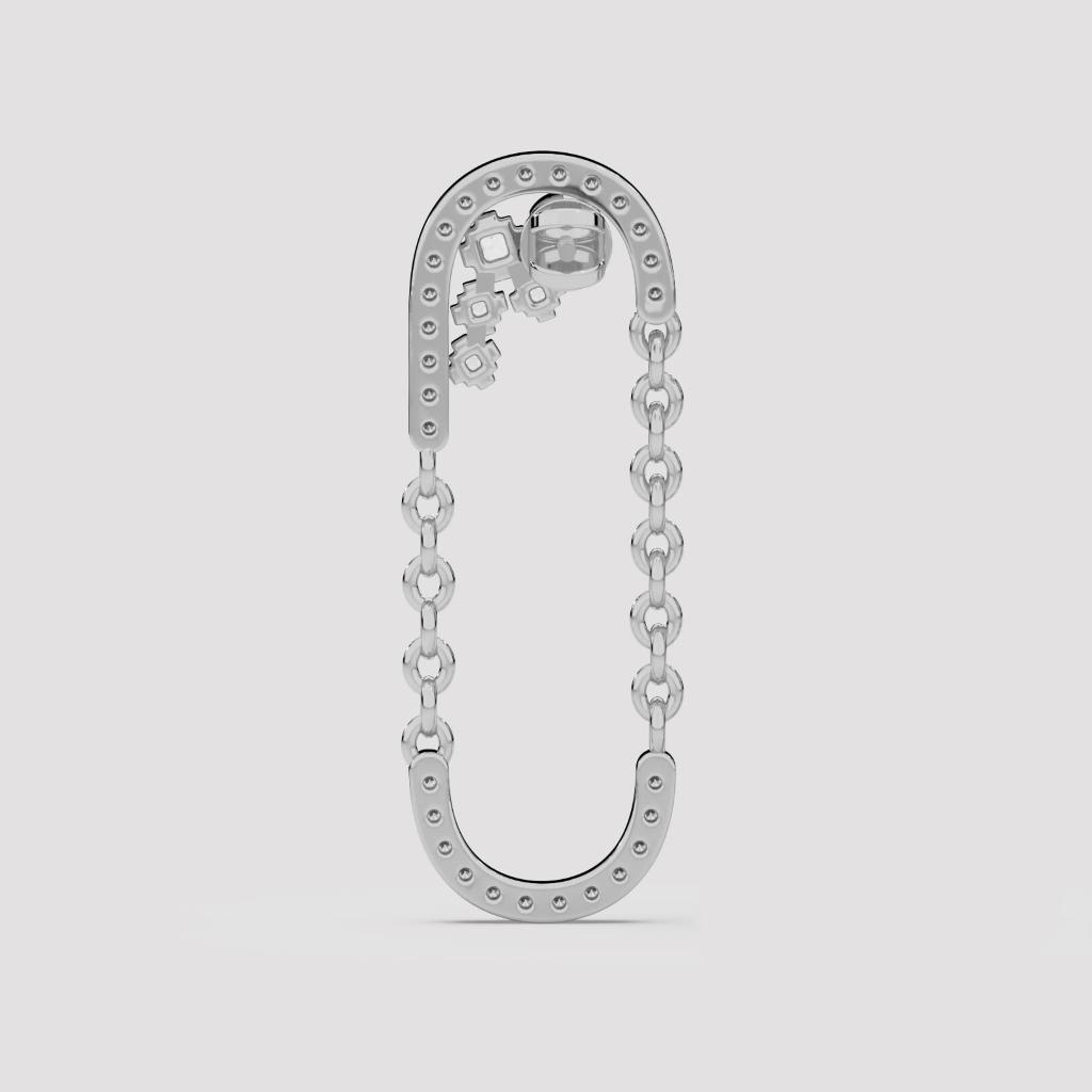 Chain Link Drop Earrings