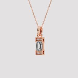 Classic Emerald Chain Pendant