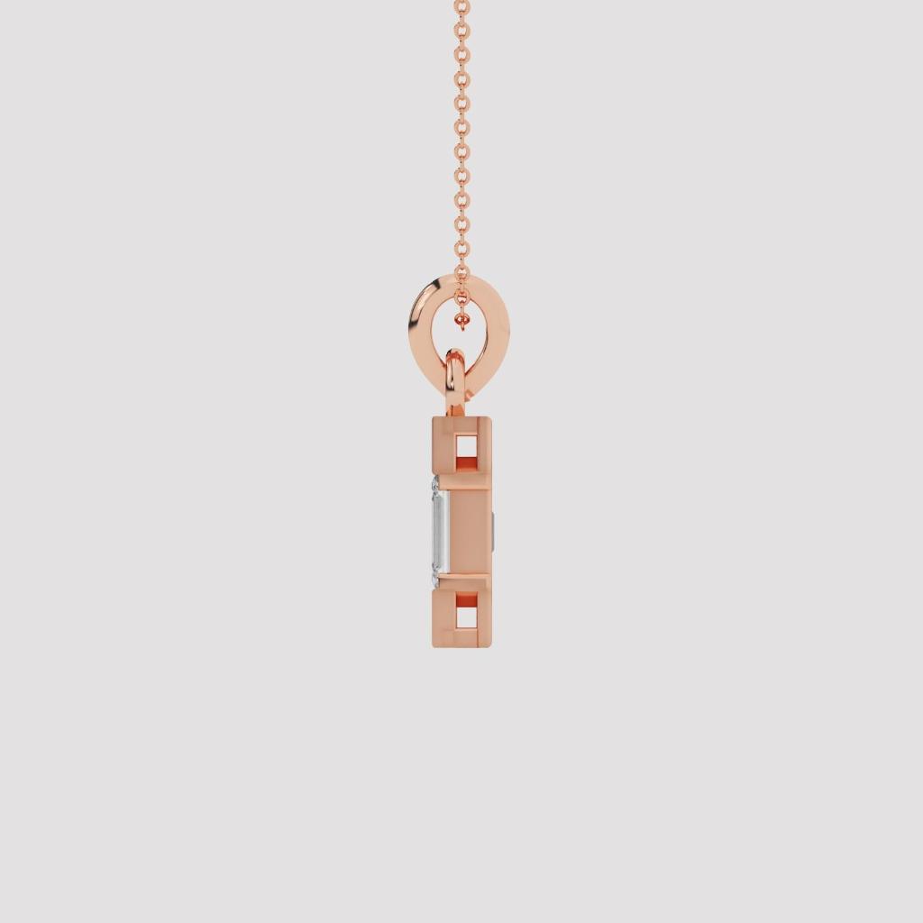 Classic Emerald Chain Pendant