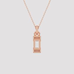 Classic Emerald Chain Pendant