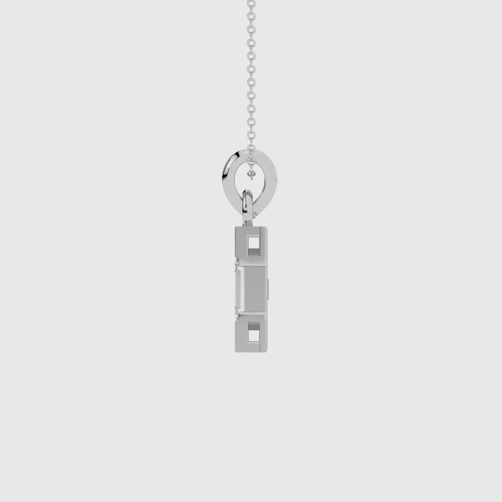 Classic Emerald Chain Pendant
