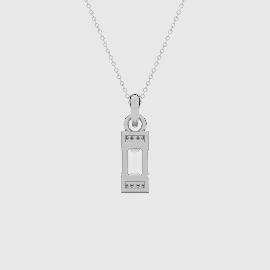 Classic Emerald Chain Pendant
