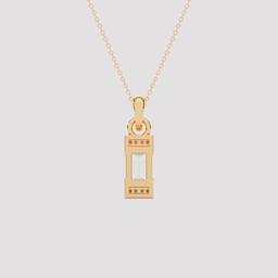 Classic Emerald Chain Pendant