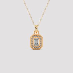 Emerald Halo Locket