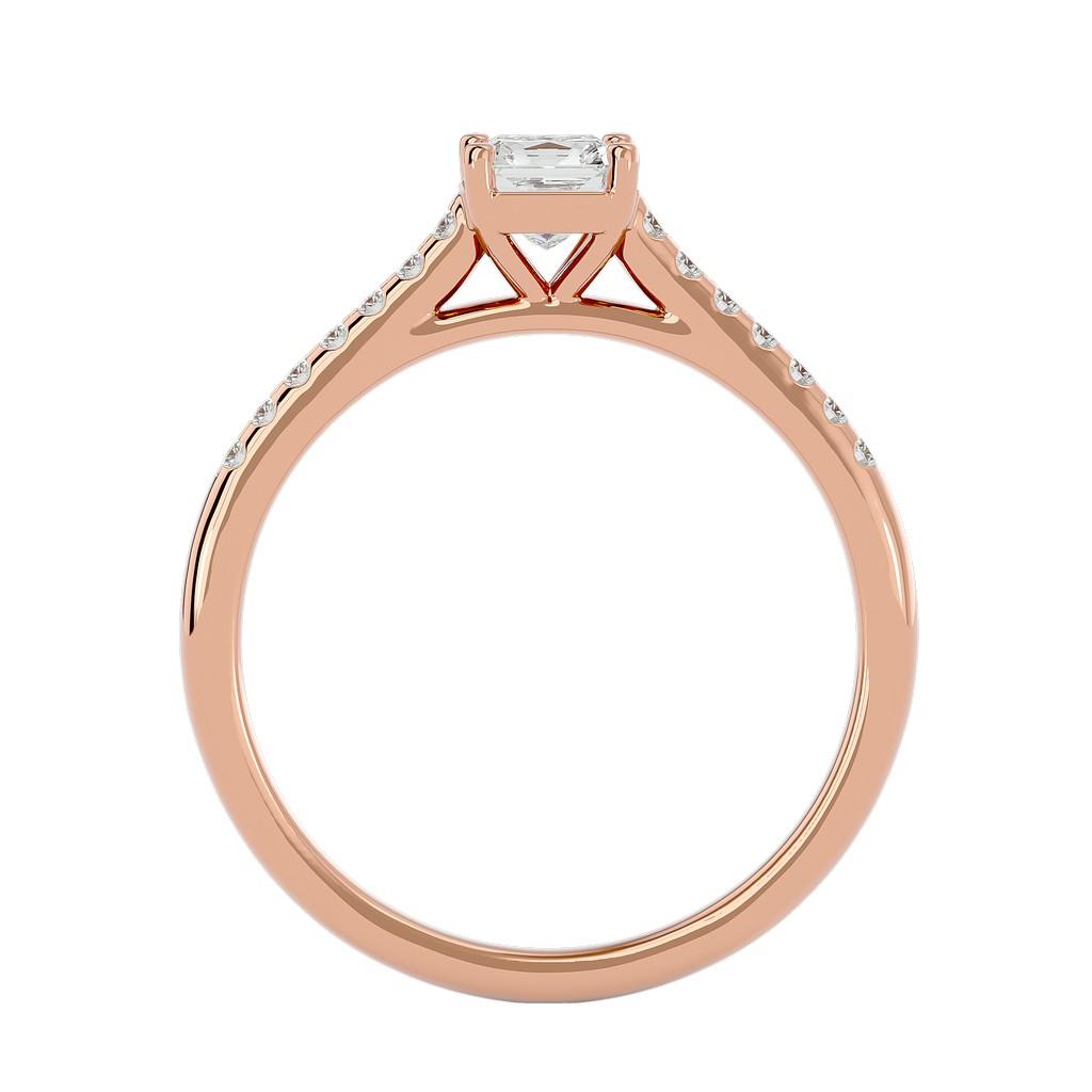 Emerald Solitaire Ring