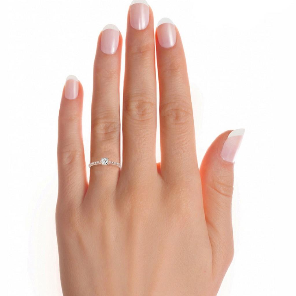 Emerald Solitaire Ring
