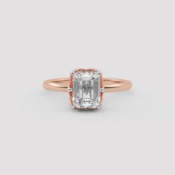 Emerald Solitaire Ring
