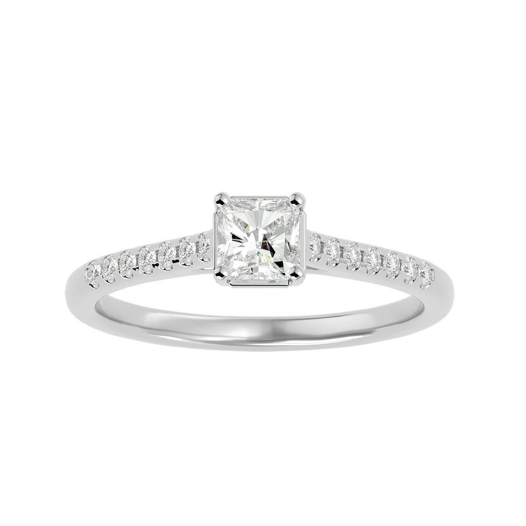 Emerald Solitaire Ring
