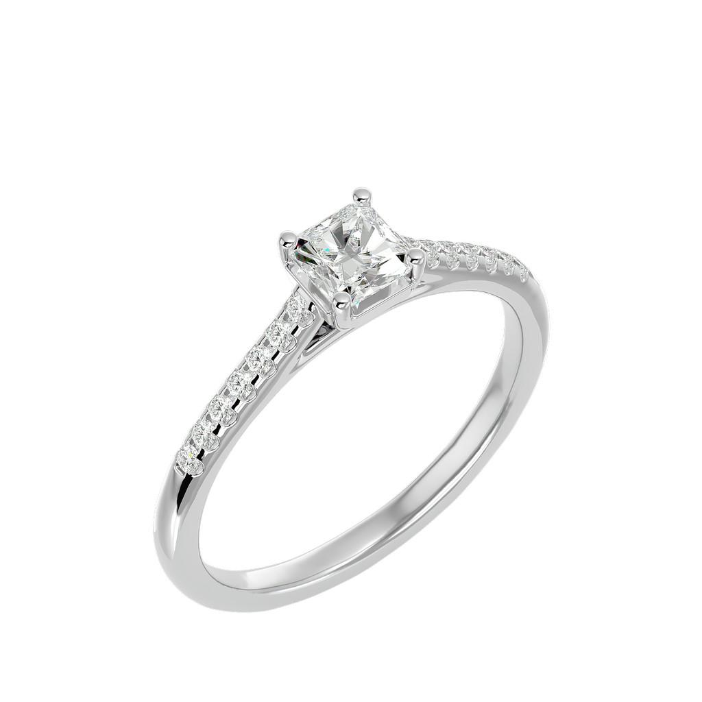 Emerald Solitaire Ring