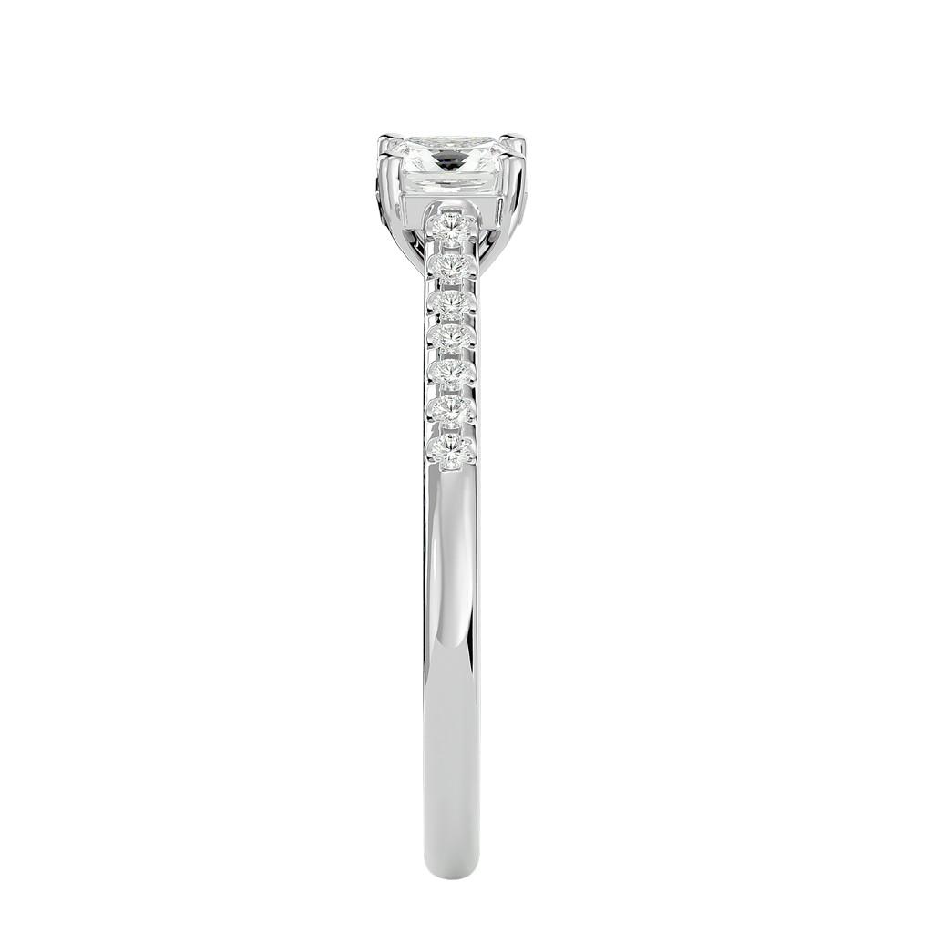 Emerald Solitaire Ring