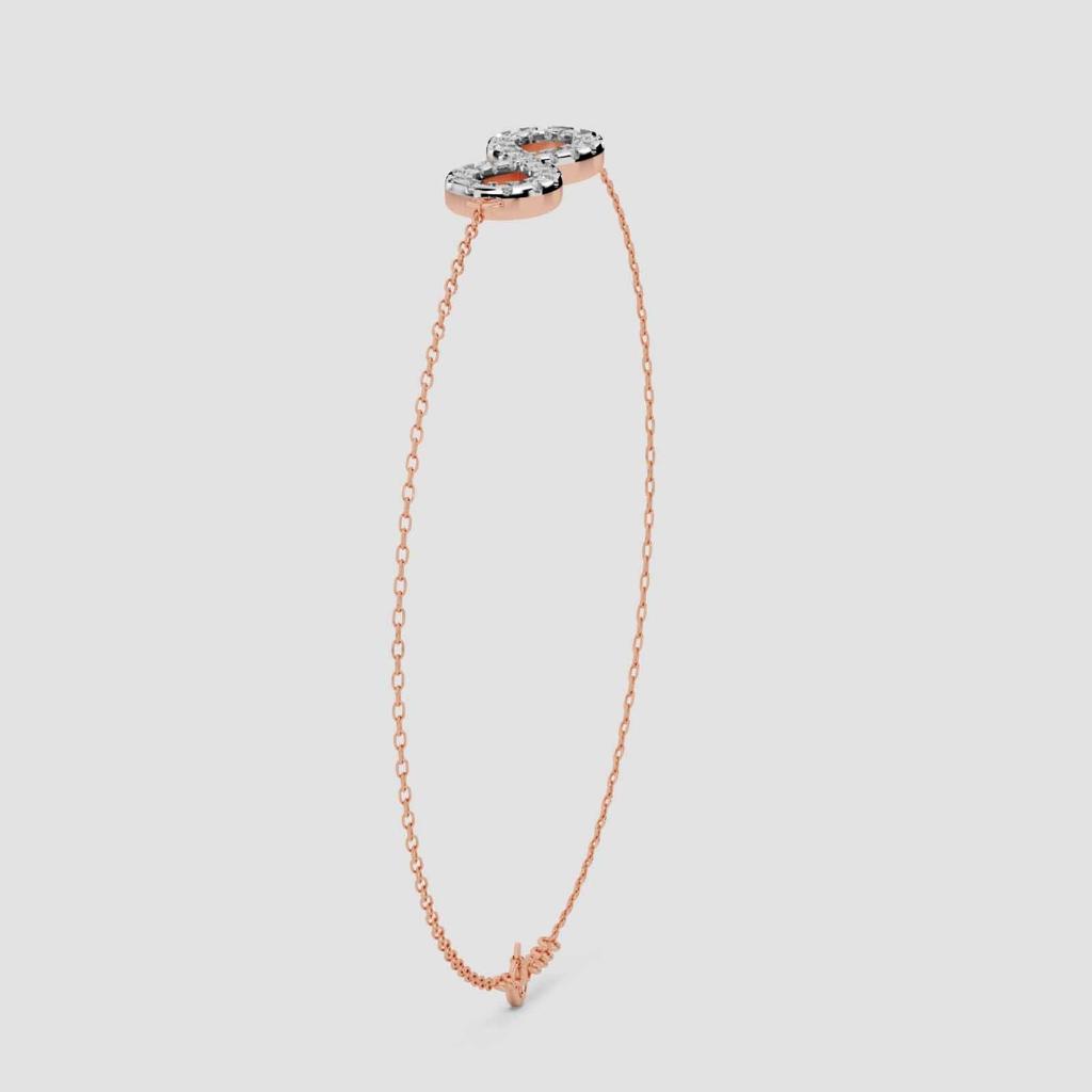 Eternity Infinity Diamond Bracelet