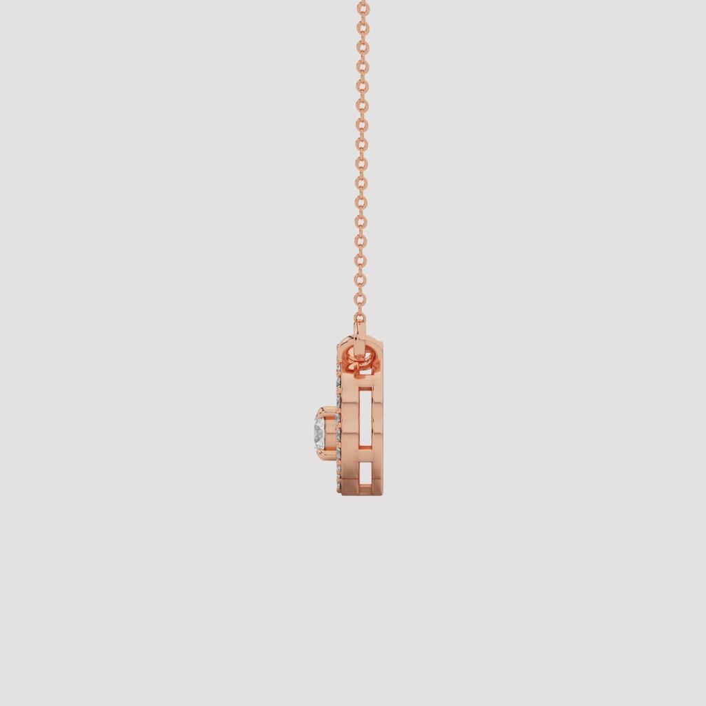 Floral Halo Pendant