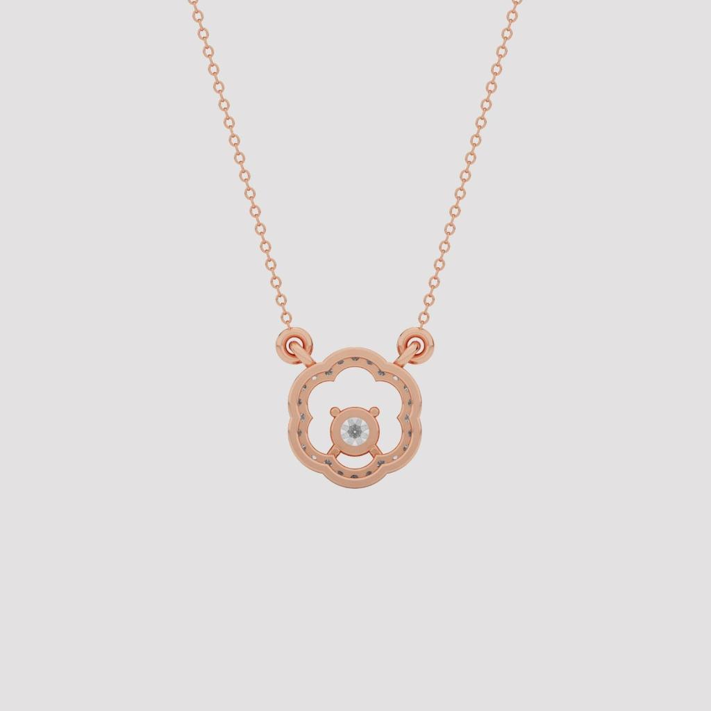 Floral Halo Pendant