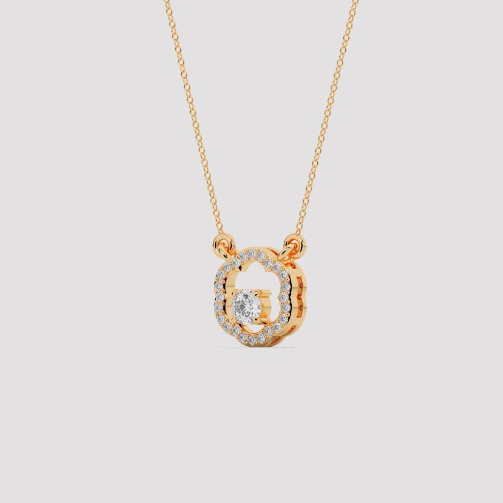 Floral Halo Pendant
