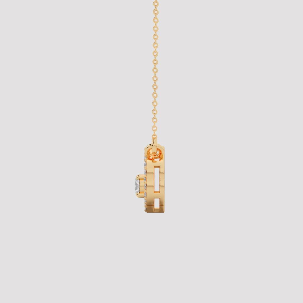 Floral Halo Pendant