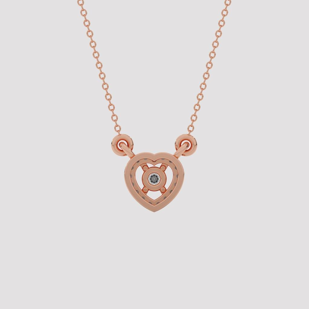 Heart Halo Pendant