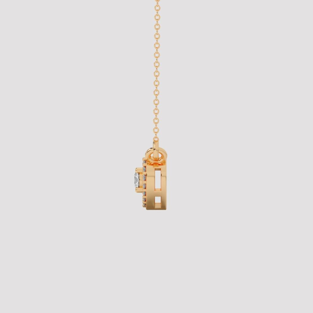 Heart Halo Pendant