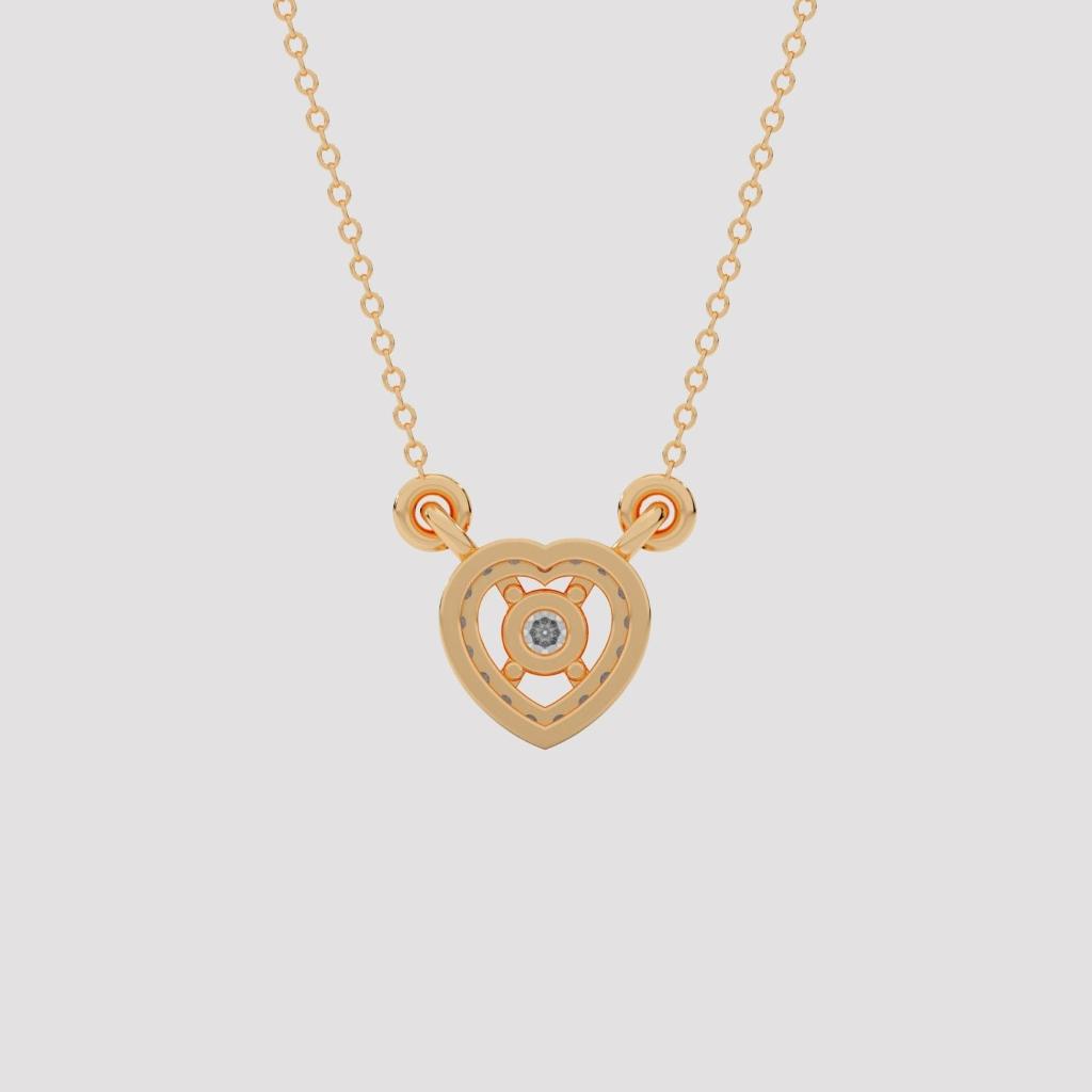 Heart Halo Pendant