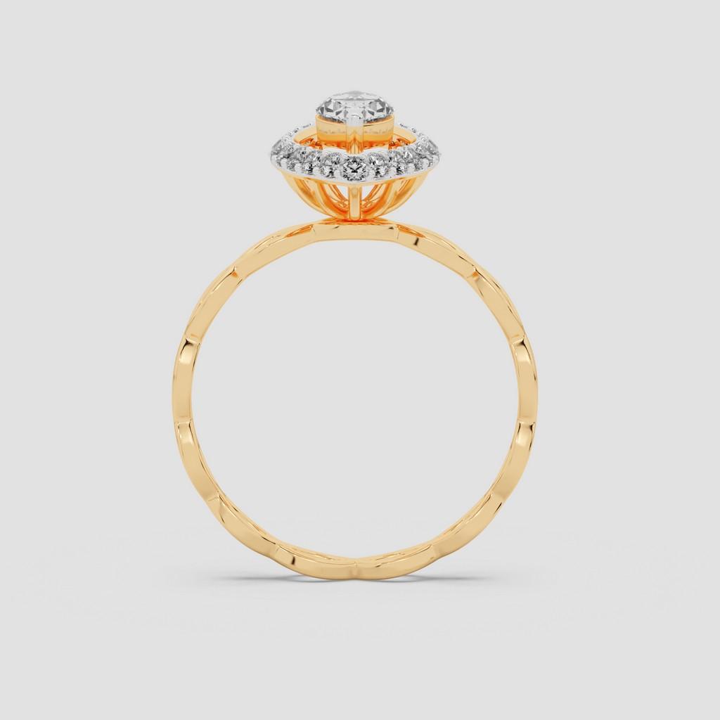 Infinite Marquise Halo