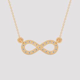 Infinity Diamond Pendant