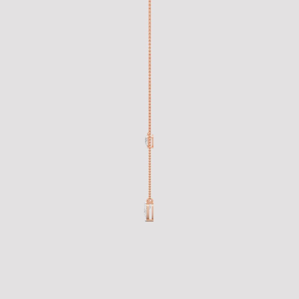 Layered Pear Necklace