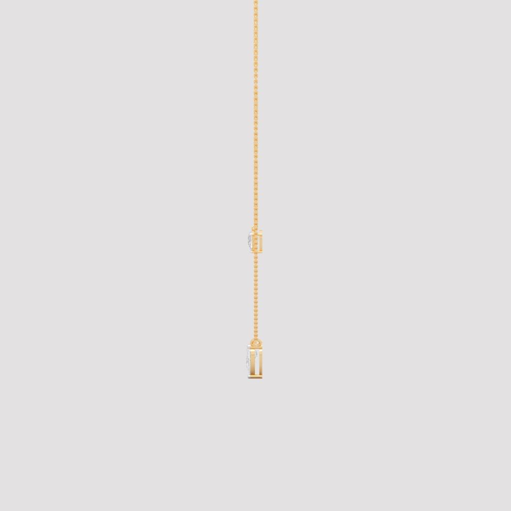 Layered Pear Necklace