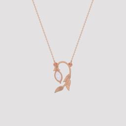 Leafed Marquise Pendant