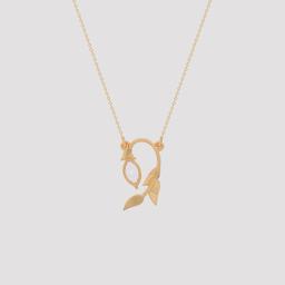 Leafed Marquise Pendant
