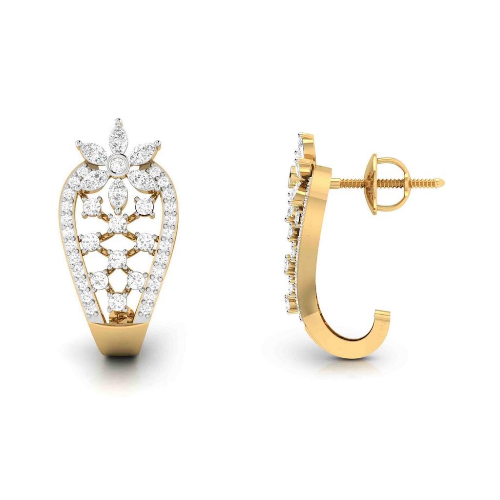 Marquise Floral Earrings