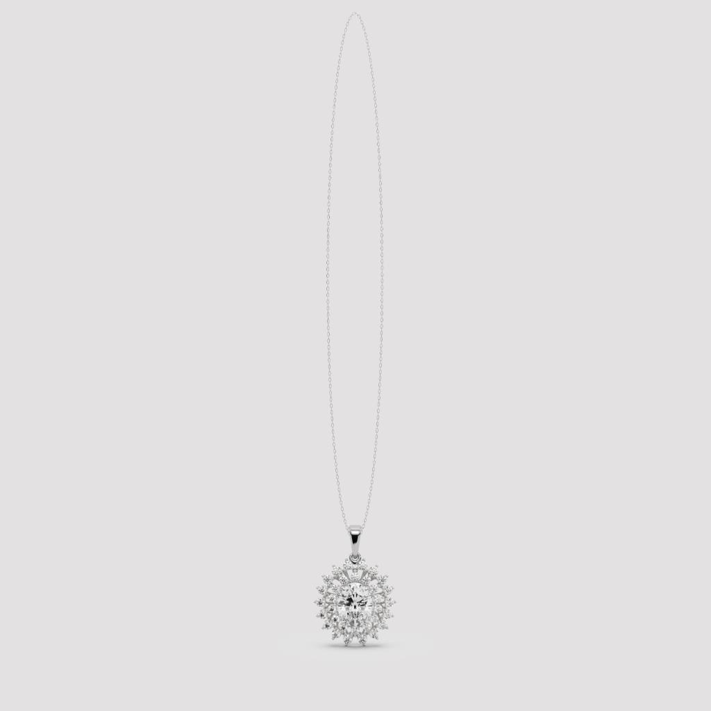 Oval Radiant Halo