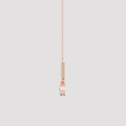 Pear Drop V-Necklace