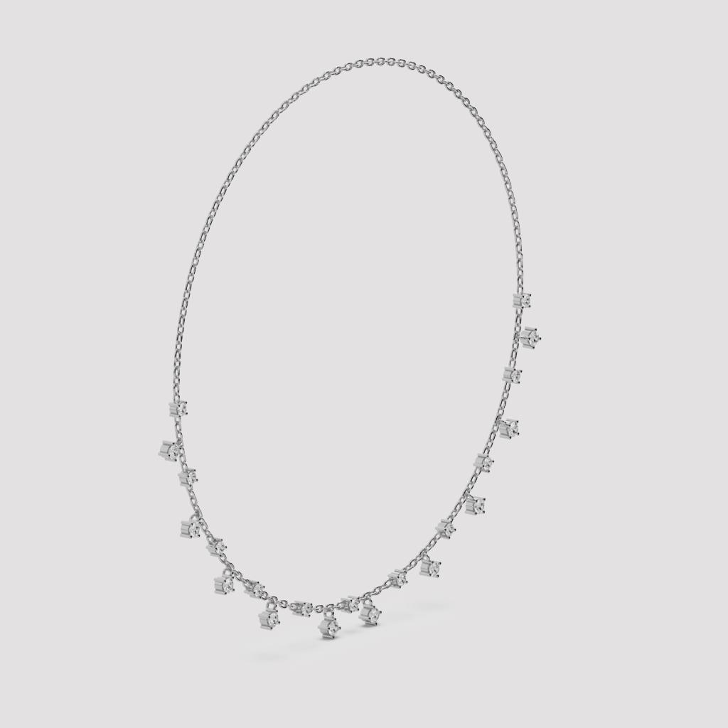 Playful Station Necklace