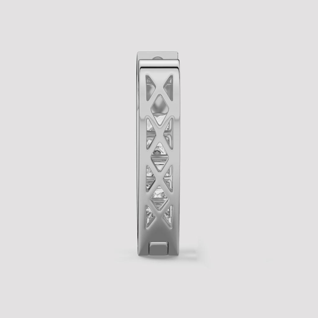 Princess Channel Huggie Earrings