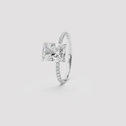 Radiant Pavé Halo
