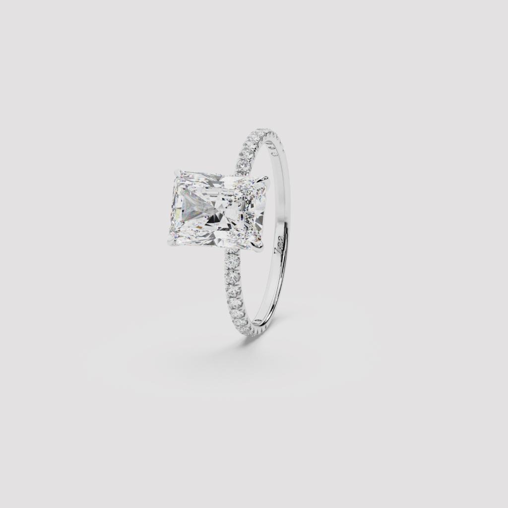 Radiant Pavé Halo