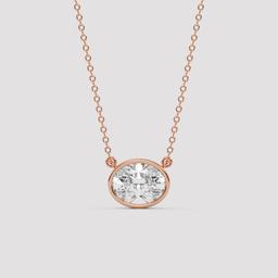Regal Oval Solitaire