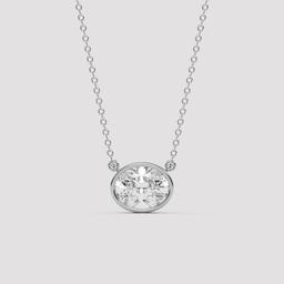 Regal Oval Solitaire