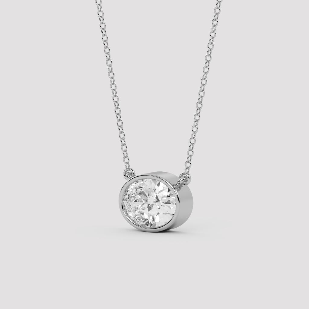Regal Oval Solitaire