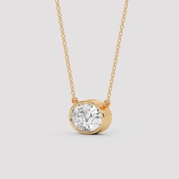 Regal Oval Solitaire