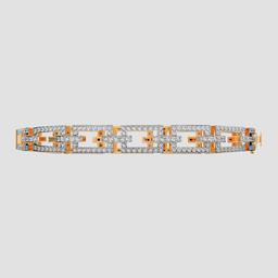 Regalia Geometric Chain Bracelet