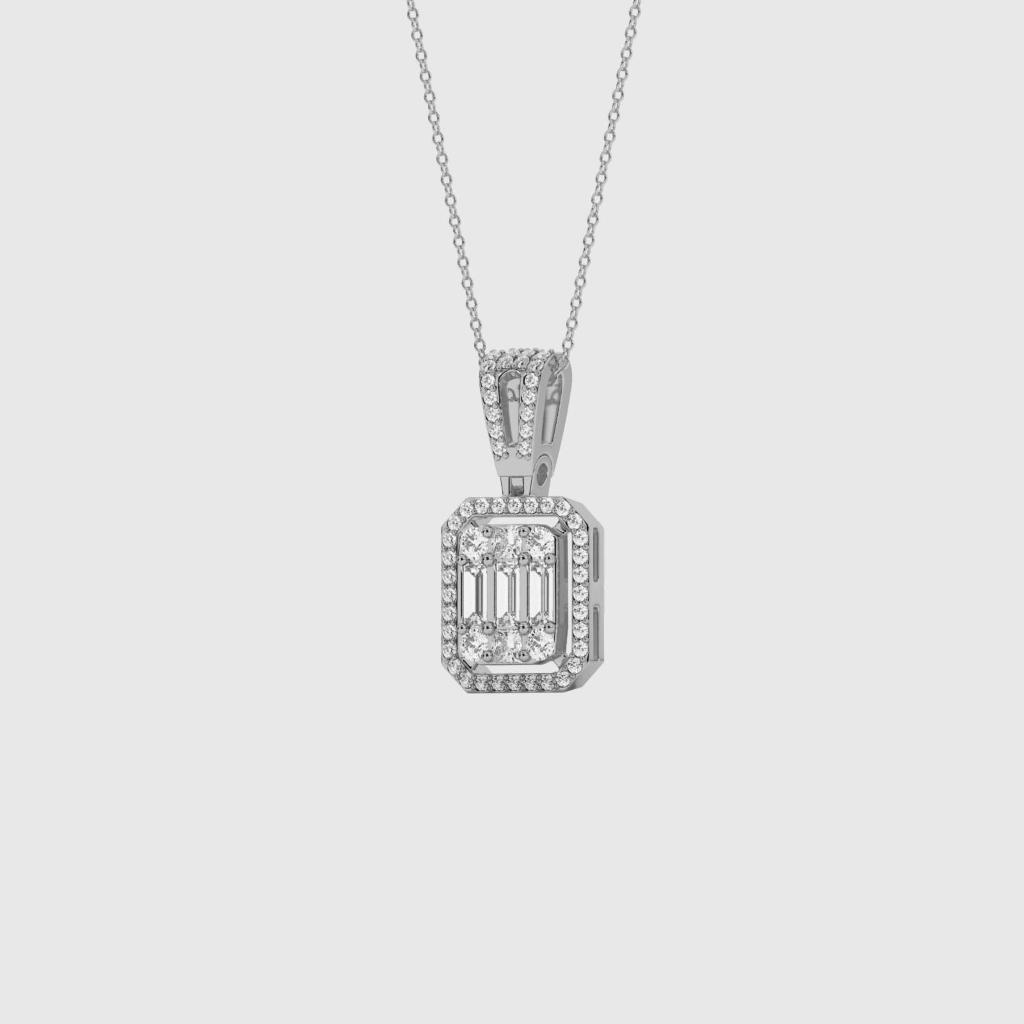 Rhythmic Multi-Shape Pendant