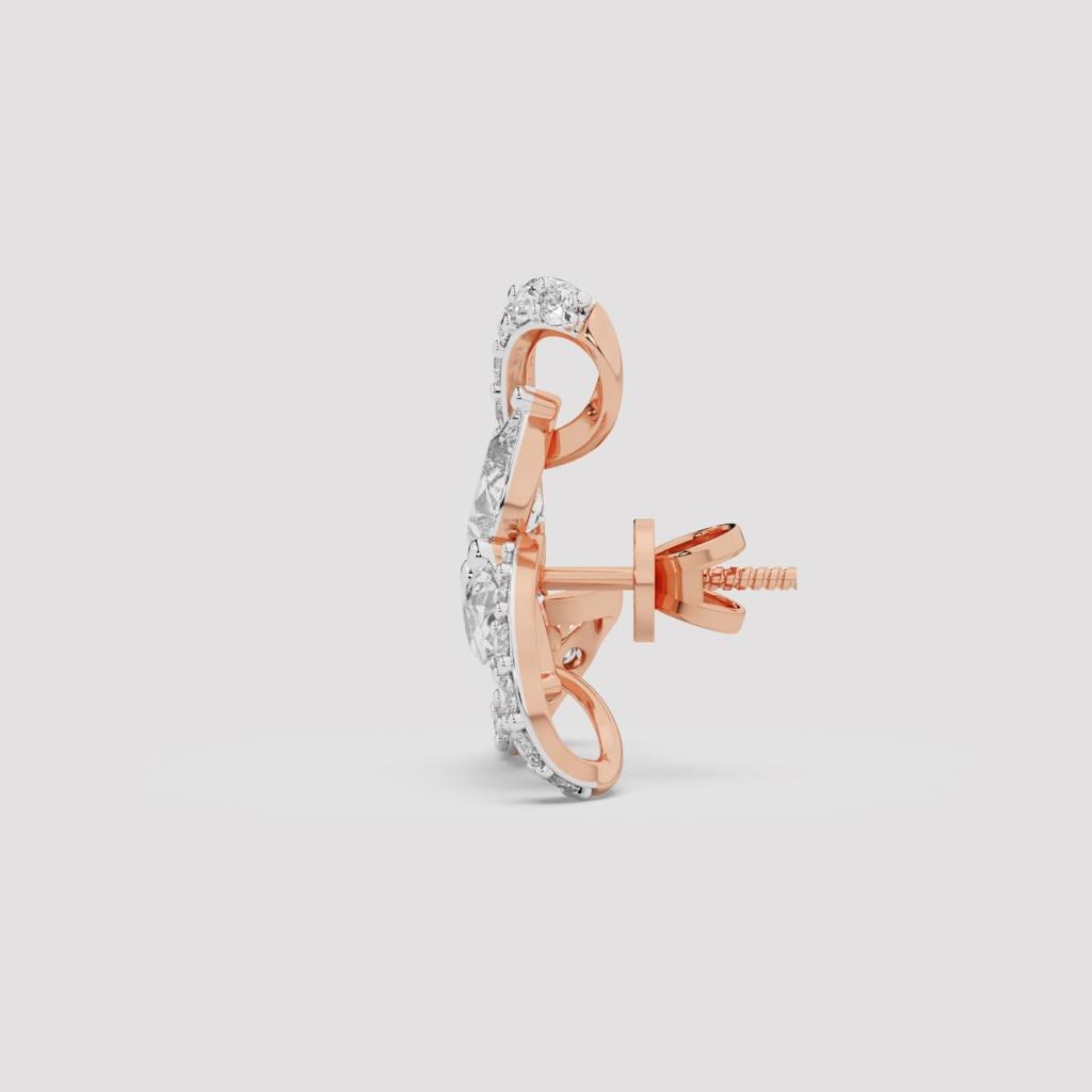 Rhythmic Swirl Studs