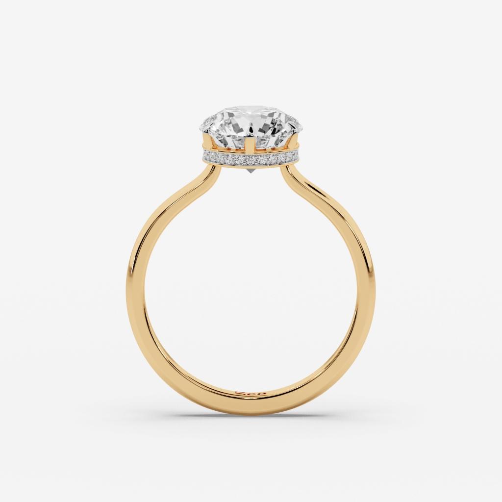 Round Hidden Halo
