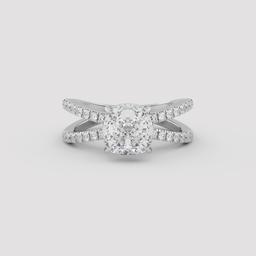 Royal Cushion Ring