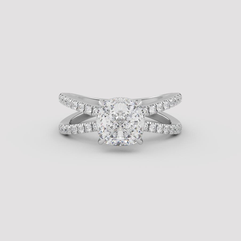 Royal Cushion Ring