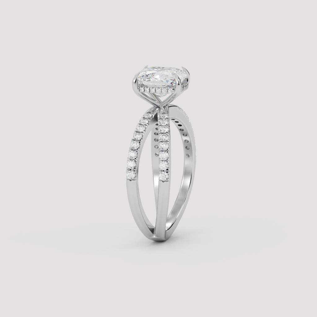 Royal Cushion Ring